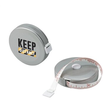 Mini Rolmaat 150 Cm Zilver Mini Rolmaat 150 Cm Zilver