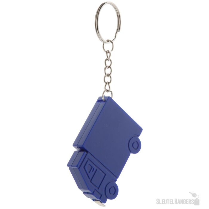 Sleutelhanger Rolmaat In Vrachtauto-Vorm Blauw