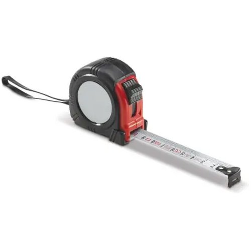 Rolmaat 3m rood