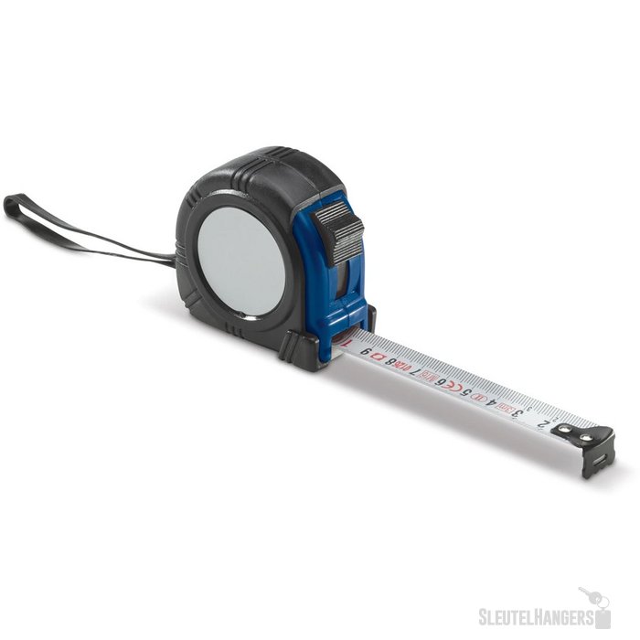 Rolmaat 3m blauw