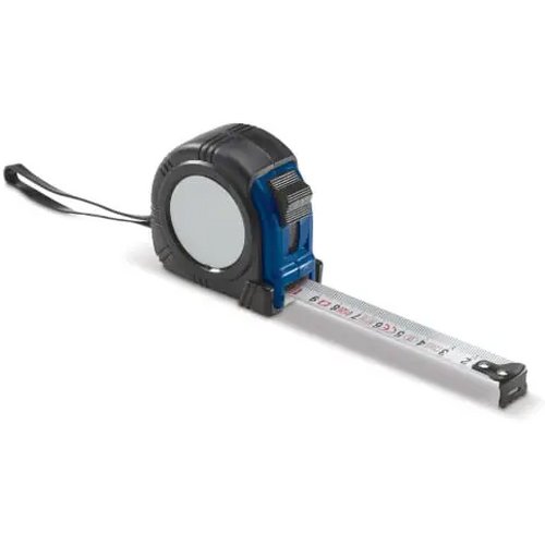 Rolmaat 3m blauw