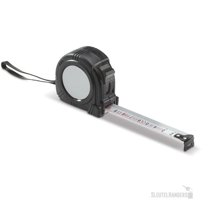 Rolmaat 3m zwart