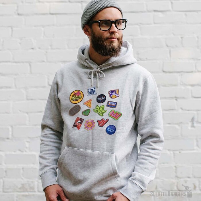 Gesublimeerde patches in eigen vorm