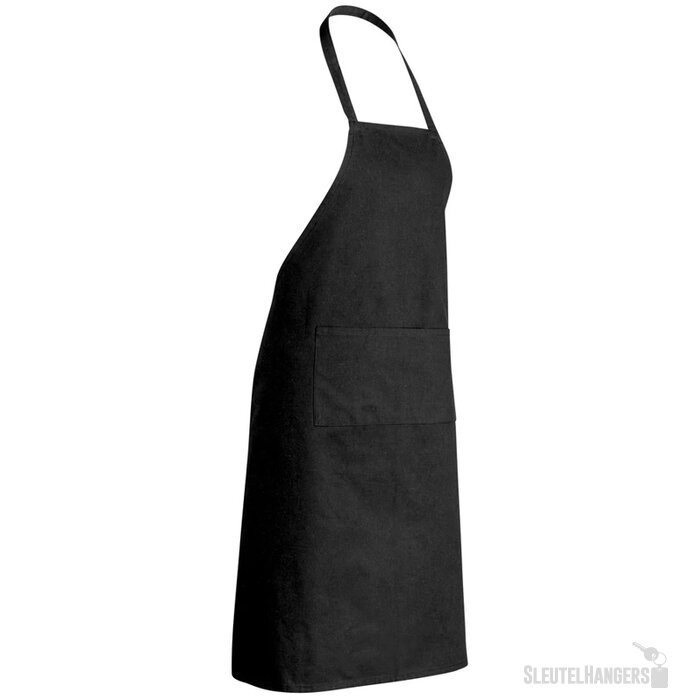 Impact AWARE™ gerecycled katoenen schort 180gr zwart