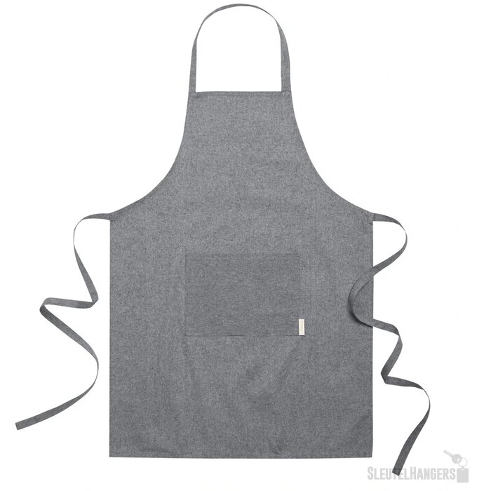 Pissek Katoenen Schort Zwart