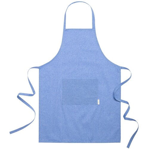 Pissek Katoenen Schort (Kobalt) Blauw