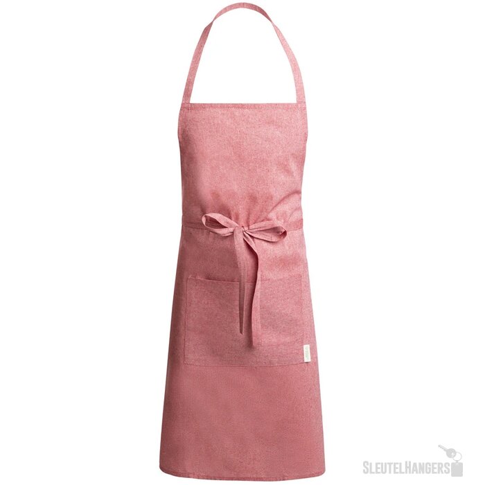 Pissek Katoenen Schort Rood