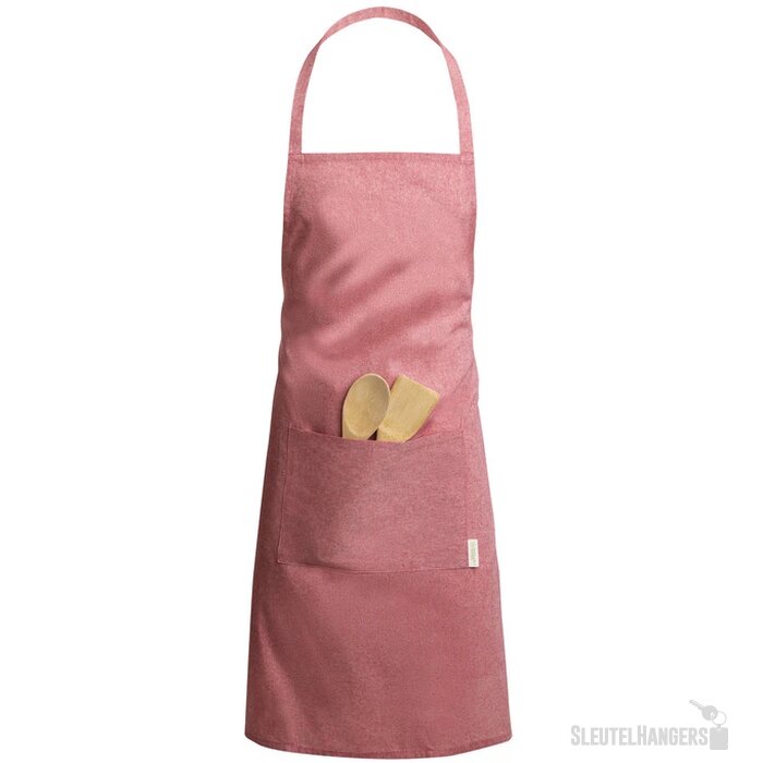 Pissek Katoenen Schort Rood