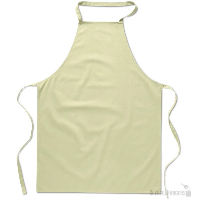 Katoenen keukenschort Kitab beige