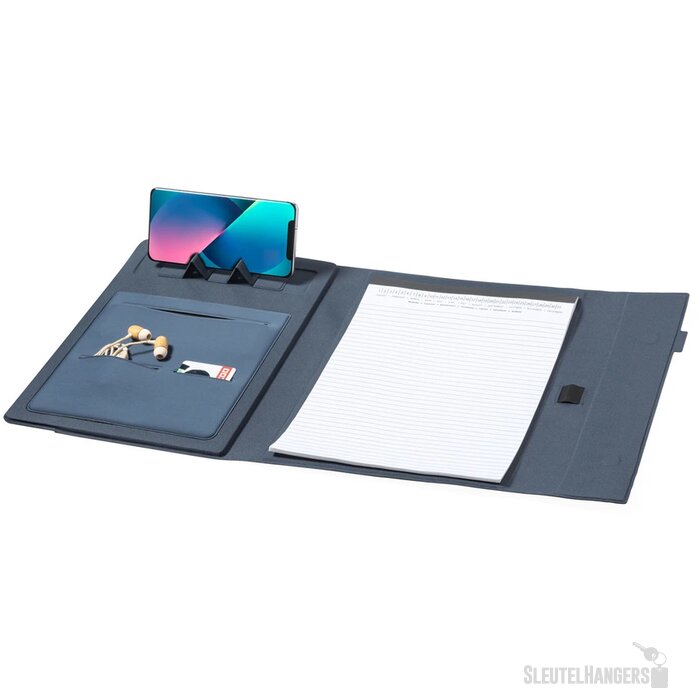 Schrijfmap Met Magneetsluiting (A4) Blauw