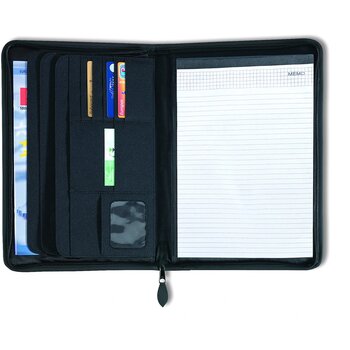 A4 schrijfmap Prime zwart