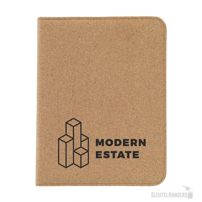 Eco Conference Cork A5 Schrijfmap Naturel