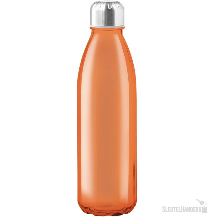 Sunsox Glazen Sportfles Oranje