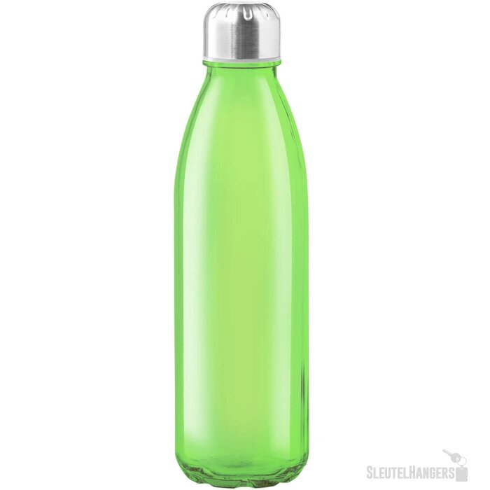 Sunsox Glazen Sportfles Lime Groen