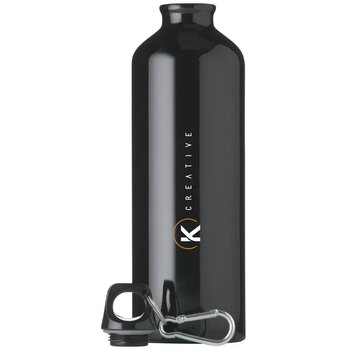 Alumaxi Grs Recycled 750 Ml Waterfles Zwart