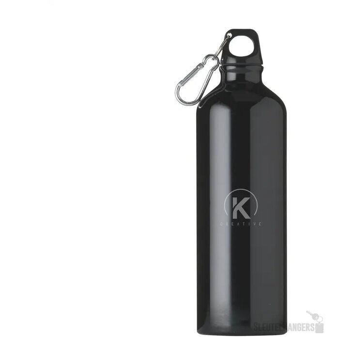 Alumaxi Grs Recycled 750 Ml Waterfles Zwart