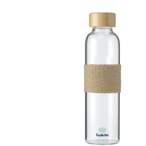 Senga Glass Bamboo 500 Ml Drinkfles Bamboe 500 ml