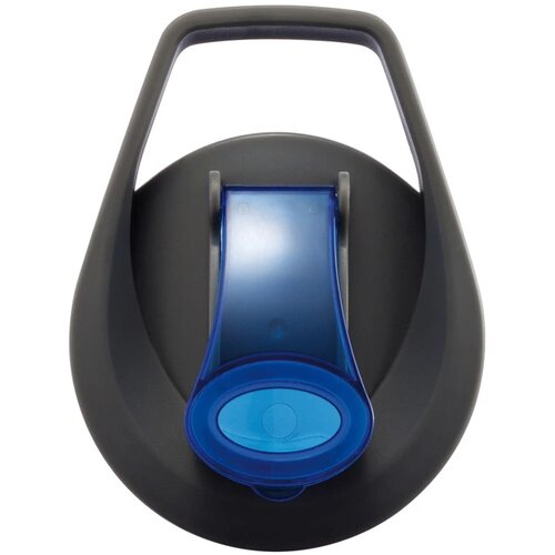 Waterfles met infuser blauw