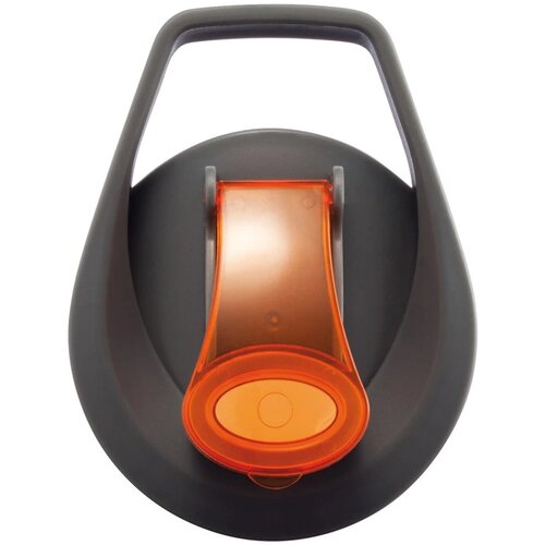 Waterfles met infuser oranje