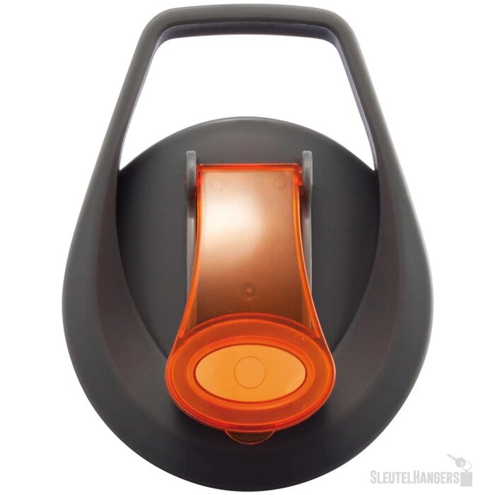 Waterfles met infuser oranje