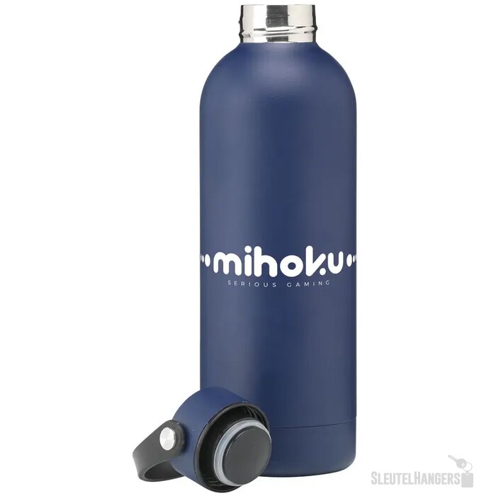 Nevada Rcs Recycled Steel Bottle 500 Ml Drinkfles Donkerblauw