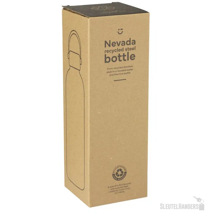 Nevada Rcs Recycled Steel Bottle 500 Ml Drinkfles Donkerblauw