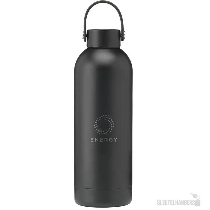 Nevada Rcs Recycled Steel Bottle 500 Ml Drinkfles Zwart