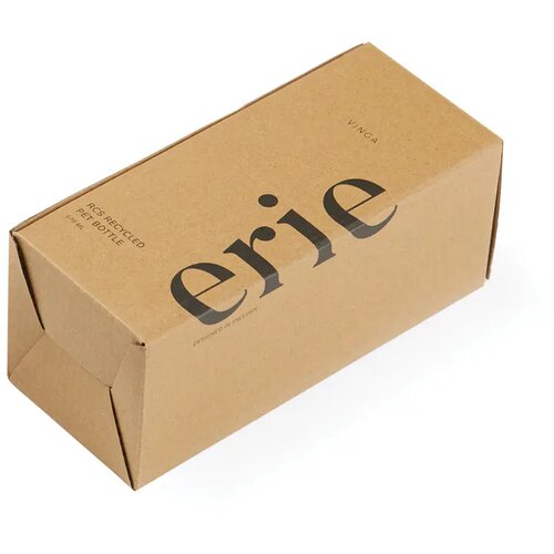 VINGA Erie RCS RPET fles 575ML zwart 575 ml