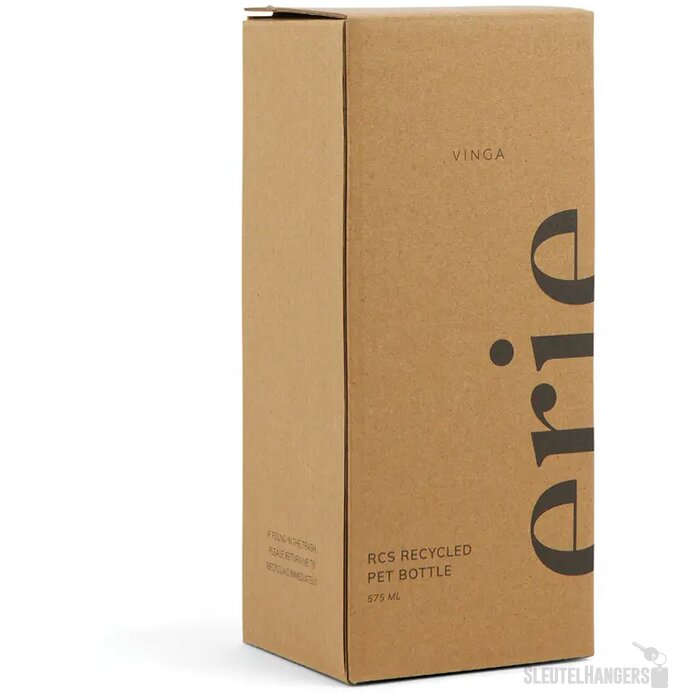 VINGA Erie RCS RPET fles 575ML transparant