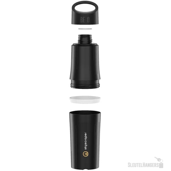 Be O Bottle 500 Ml Drinkfles Zwart