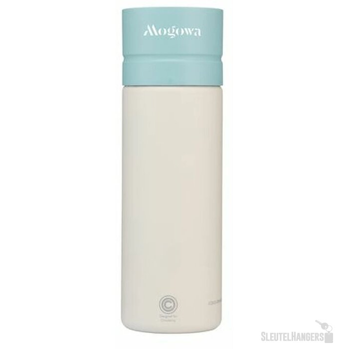 Circular&Co Reusable Bottle Waterfles Crème/Blauw