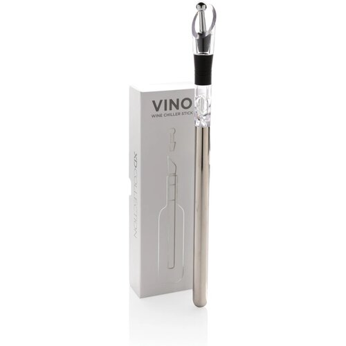 Wijnkoeler stick Zilver