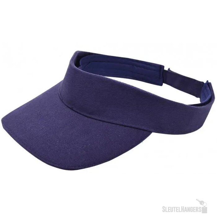 Brushed Zonneklep Navy