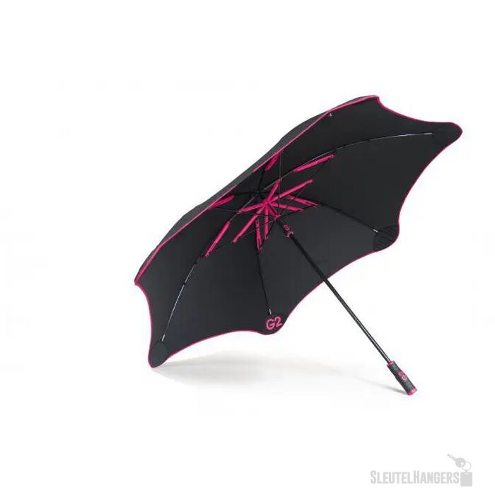 Blunt golf G2 paraplu zwart + roze