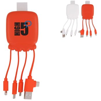 3192 | Xoopar Octopus Gamma 2 Bio Charging cable with 3.000mAh Powerbank wit