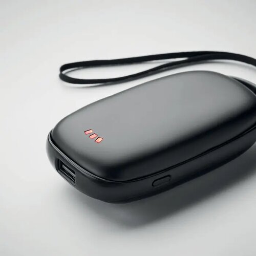 Handwarmer powerbank (4.000 mAh) Zwart