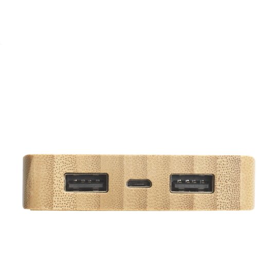 Bamboe solar powerbank (8.000 mAh)