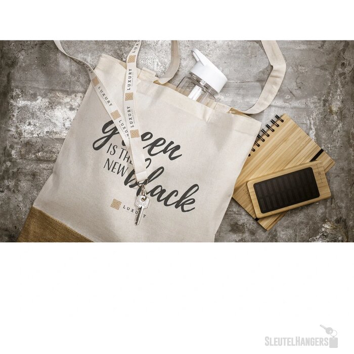 Bamboe solar powerbank (8.000 mAh) Bruin