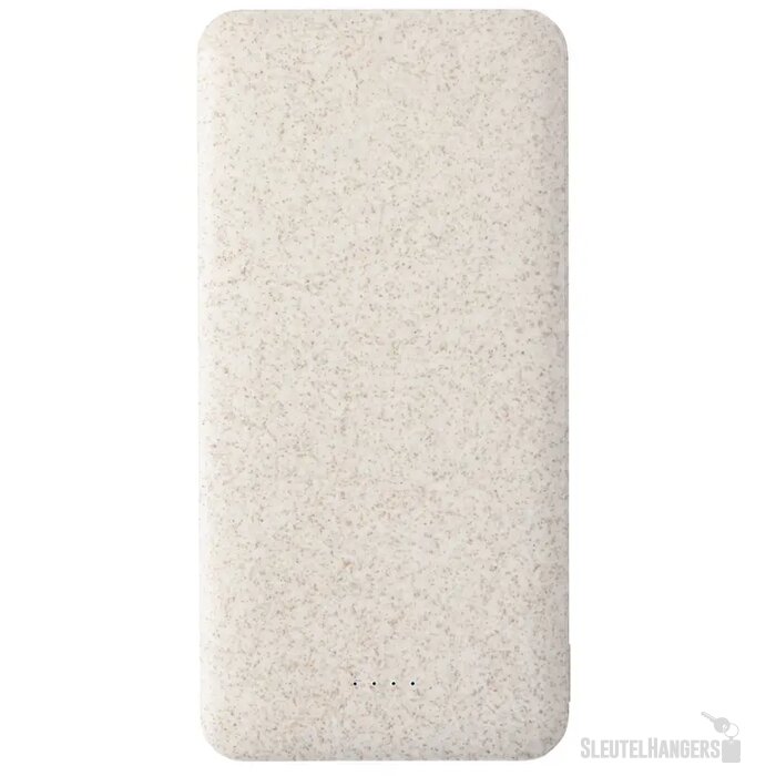 Ecologische powerbank (20.000 mAh) Naturel