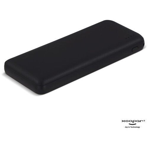 3199 | Xoopar Mr. Bio Powerbank and cable pack 7.000mAh zwart