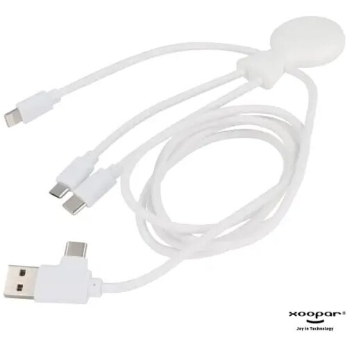 3199 | Xoopar Mr. Bio Powerbank and cable pack 7.000mAh wit