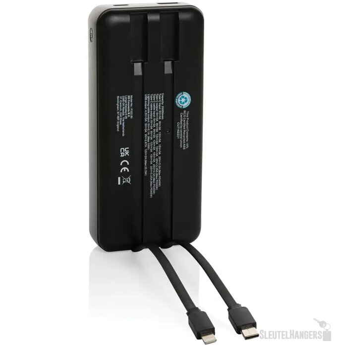 RCS 65W laptop powerbank (20.000 mAh) Zwart