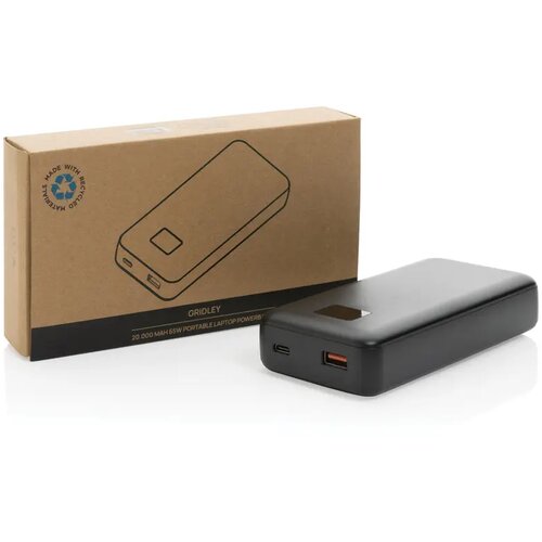 RCS 65W laptop powerbank (20.000 mAh) Zwart