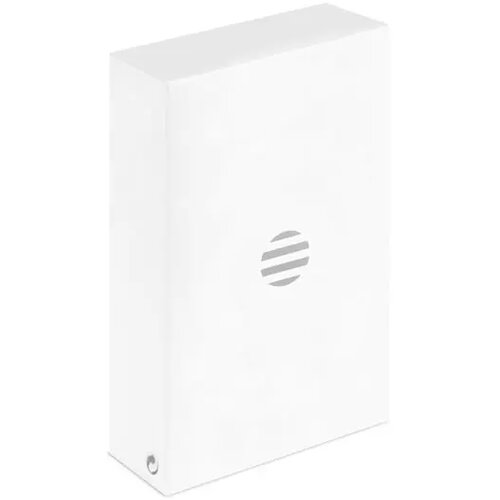 Acaciahout powerbank met leer (4.000 mAh Zwart