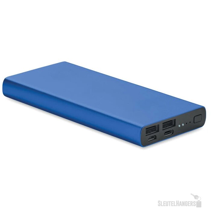 Powerbank Powerflat (10.000 mAh) Kobaltblauw