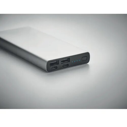 Powerbank Powerflat (10.000 mAh) Zilver