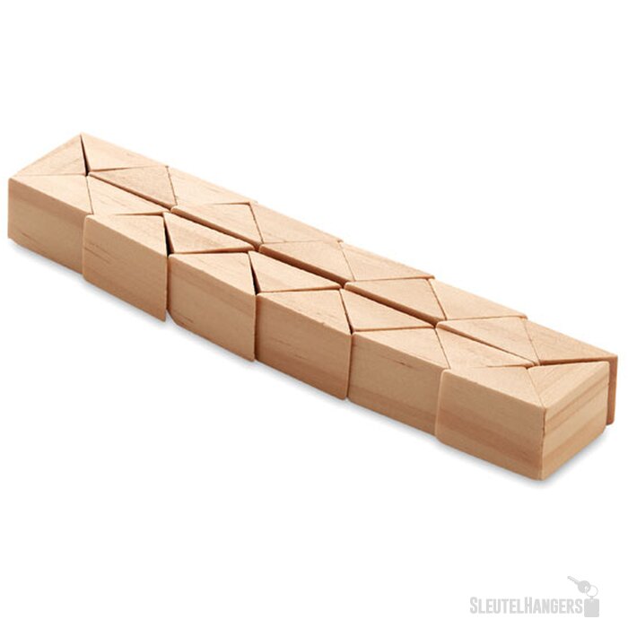 Houten puzzel/hersenbreker Stukie hout