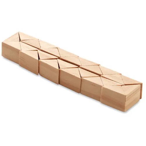 Houten puzzel/hersenbreker Stukie hout