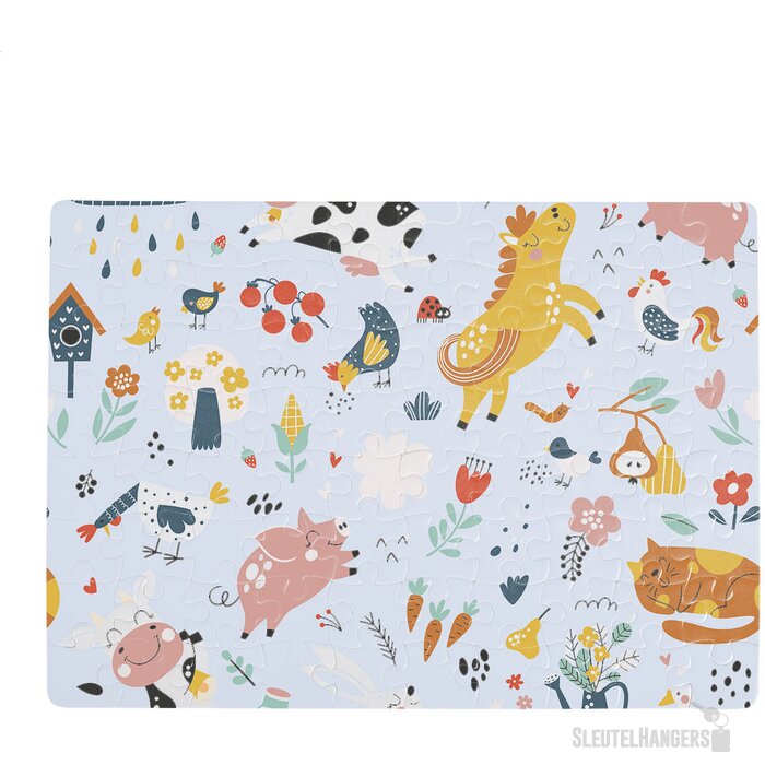 Mizzle Sublimatiepuzzel Wit