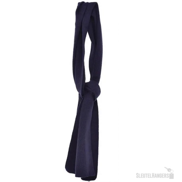 Gebreide Promo Sjaal Marineblauw
